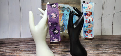 1.5 inch Wide Wristlet Key Fobs | Ribbon & Nylon | Choose your number