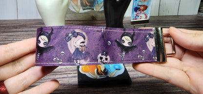 1.5 inch Wide Wristlet Key Fobs | Ribbon & Nylon | Choose your number
