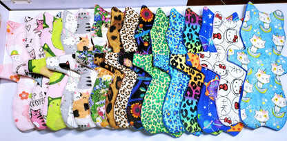 Custom Kitty Cat Shaped Pad | 8/9/10/12/13/14 |  2.5" Snapped Width |