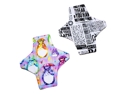 Budget Friendly Cloth Pads | Template J | 2.5" Snapped Width | 5-16 inches