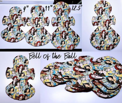Regular Belle of the ball | Custom Cloth Pad | 9/11/12.5 | Flared Style for front or back bleeders