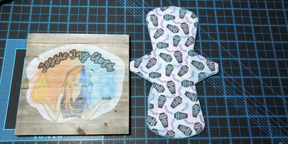 Goddess Custom Cloth Pad | 6/8/10/12/14/16/18/20 | 4" Snapped width | Wider Option