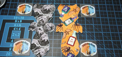Dracula Custom Cloth Pad | 10/11/12/13/14 inch | 2.5" Snapped Width |