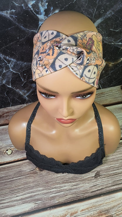 Cotton Lycra Twist Knot Head Band | Custom Turban Head Band | 4 Sizes