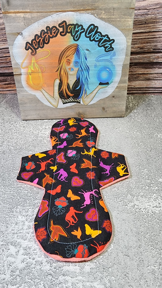 12", 14", or 16" Mega Cloth Pads | Heavy & Super Absorbency | Choose your length | 3.25" Wide Snapped Width |