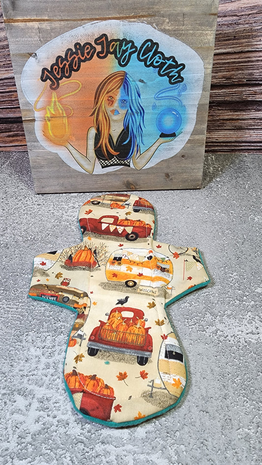 12", 14", or 16" Mega Cloth Pads | Heavy & Super Absorbency | Choose your length | 3.25" Wide Snapped Width |
