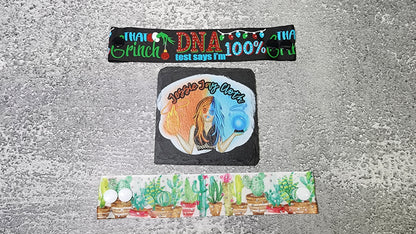 100% that Grinch & Succulent | Cloth Pad Drying Strap | Cactus