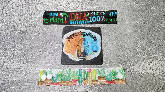 100% that Grinch & Succulent | Cloth Pad Drying Strap | Cactus