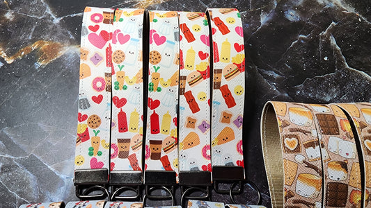 We go together like | Wristlet Key Fob | Wrist strap | Key Chain | Kawaii