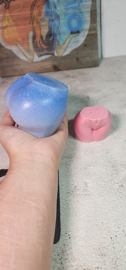 Custom Bubble Butt Soap | Choose Jelly or Regular soap | 2 Sizes Booty | Optional heart add on
