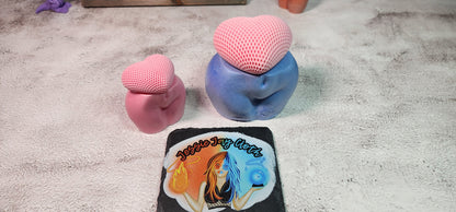Custom Bubble Butt Soap | Choose Jelly or Regular soap | 2 Sizes Booty | Optional heart add on