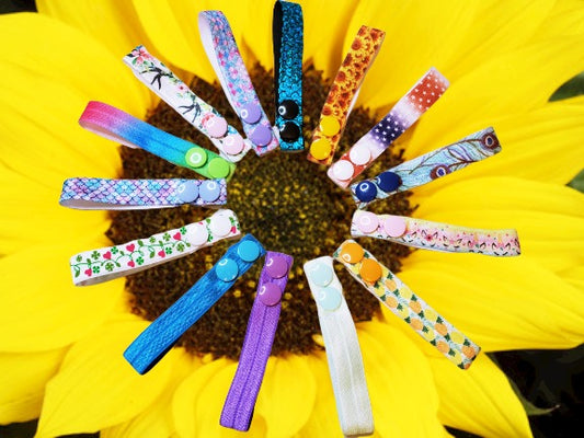 Cloth Pad Dry Straps - Elastic - Air Drying helps extend the life of your pad - Space Saver