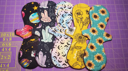 Flannel Sale | Miss Classy Cloth Pad | 2.5" Snapped | 6-18 inches