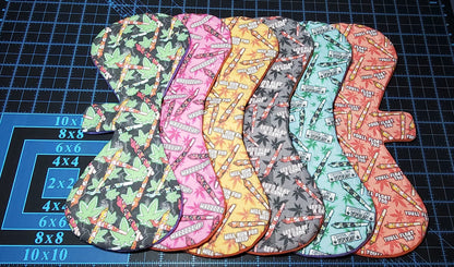 Embrace Custom Cloth Pad | WIDE FLARES |  10/12/14/16/18 | 3" Snapped Width