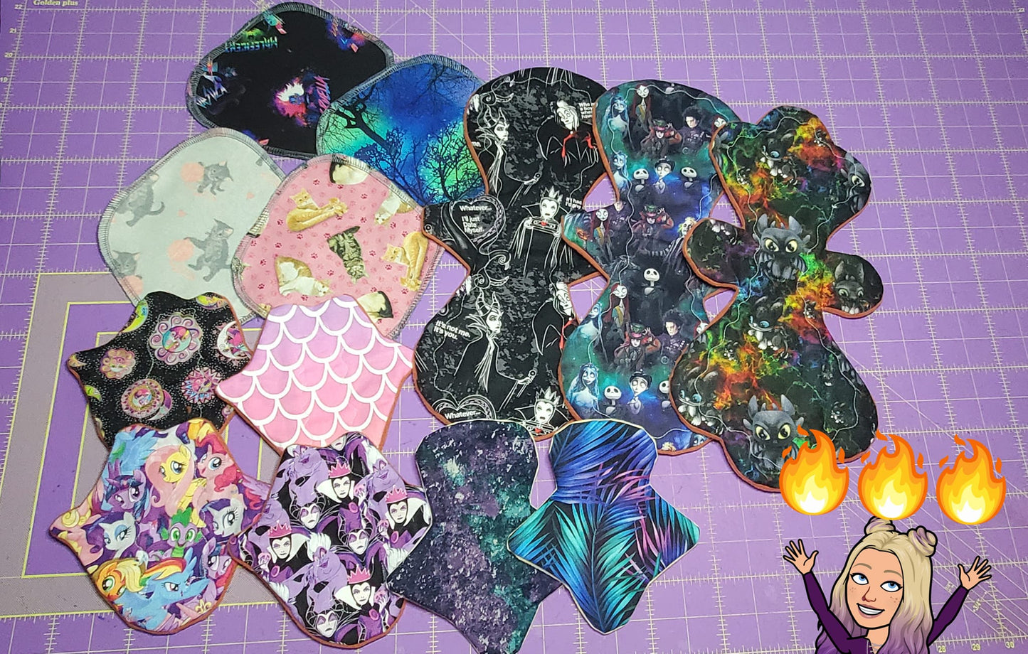Custom Serged Panty Liners | 6/7/8/9/10/11/12/13/14/15/16 inches | Daily Liners for everyday freshness | Breathable