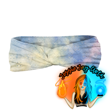 Frosting Eyelet Knit |Twist Knot Head Band | Custom Turban Head Band | 4 Sizes