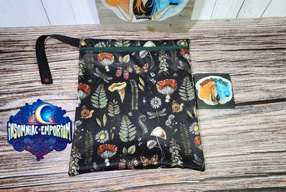Large Custom Wet bag with zipper closure | 11 inch by 14 inch