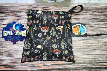 Large Custom Wet bag with zipper closure | 11 inch by 14 inch