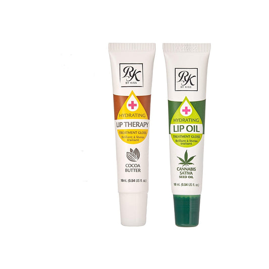 Cocoa Butter or Cannabis Sativa Seed Oil | Lip Gloss | Set of 2 or Singles | Add on
