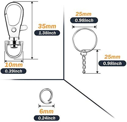 Build your Necklace OR Keychain | Interchangeable Charms | Save Money when you buy more!  |