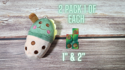Wing Snap Extenders | Make your cloth pads wider | Choose 2 pack or 4 pack | 2 Size options | Candy Cane Colored Print