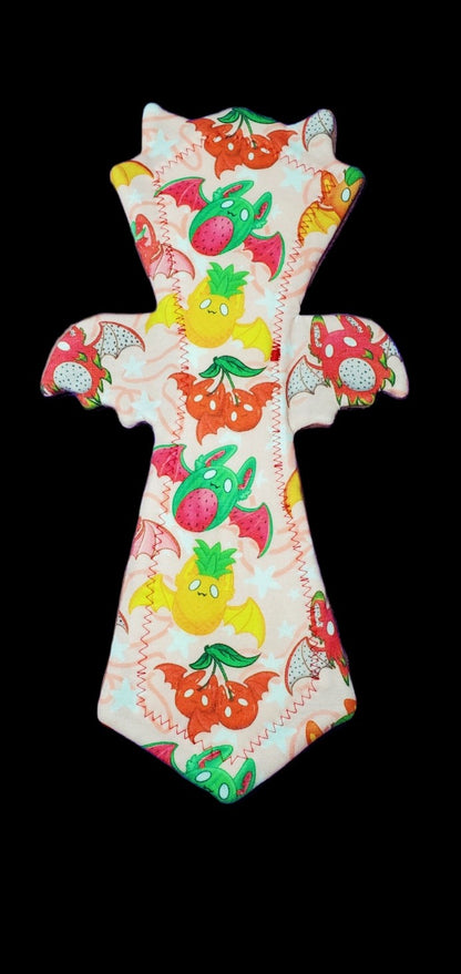 2.75" Snapped  Bat Shaped Cloth Pads |  8/9.5/10/12/13/14 |