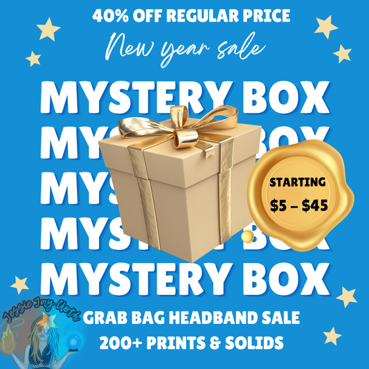 Mystery Grab bag Twisted Turban Headband Sale | Choose your pack & Size | NO COUPONS ALLOWED