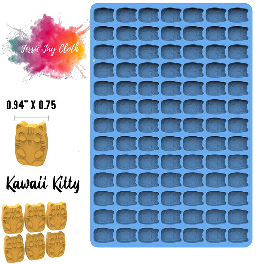 Tiny Kawaii Kitty Cat Soap | 0.94" X 0.75" | Multi Use Or Single Use Soap