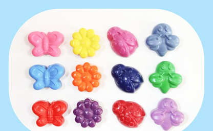 Mini Bee, Butterfly, Flower, Ladybug Soap  | Single Use Soaps | Travel Soap | Soaps for Camping | Cloth Wipe Bits