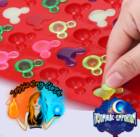 Custom Mini Mouse Shaped Soap | Cloth Wipe Bits or Hand/Bath soap |