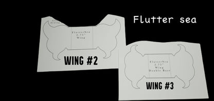 Custom Flutter Sea Cloth Pad | Sizes 8/10/12/13.5 | 2.75" Snapped | 3 Wing Options