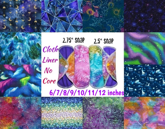 Custom Serged Panty Liners | 6/7/8/9/10/11/12/13/14/15/16 inches | Daily Liners for everyday freshness | Breathable