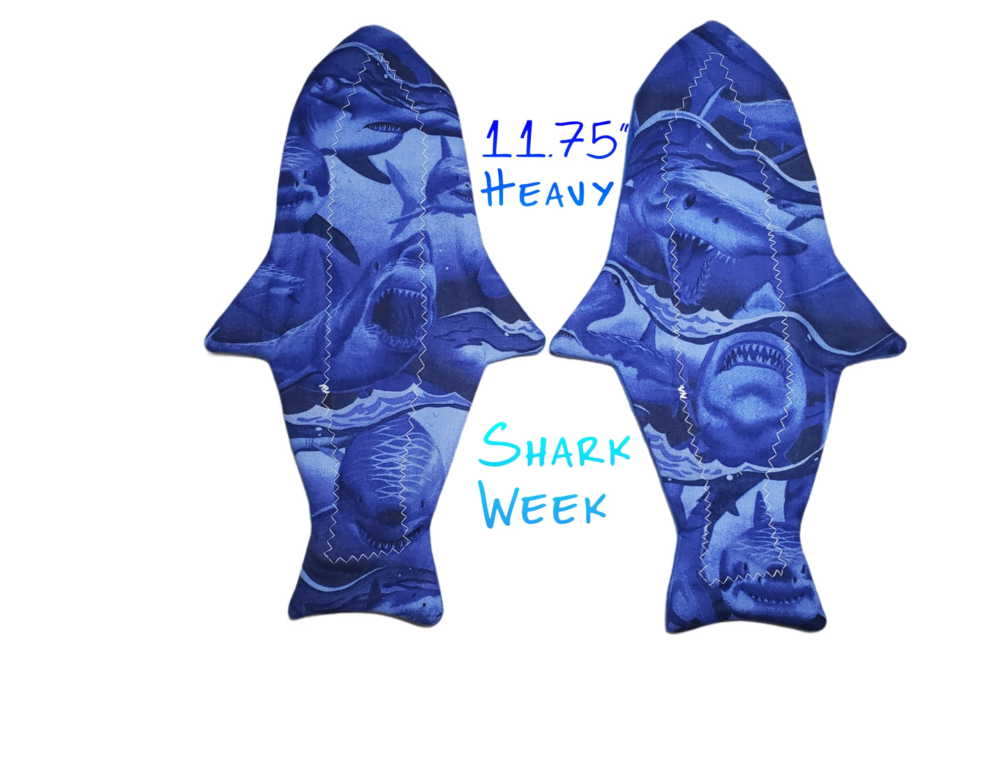 Custom Shark Week Pad | 9.75" & 11.75" with 2.5" Snapped Width | Discounted Sale