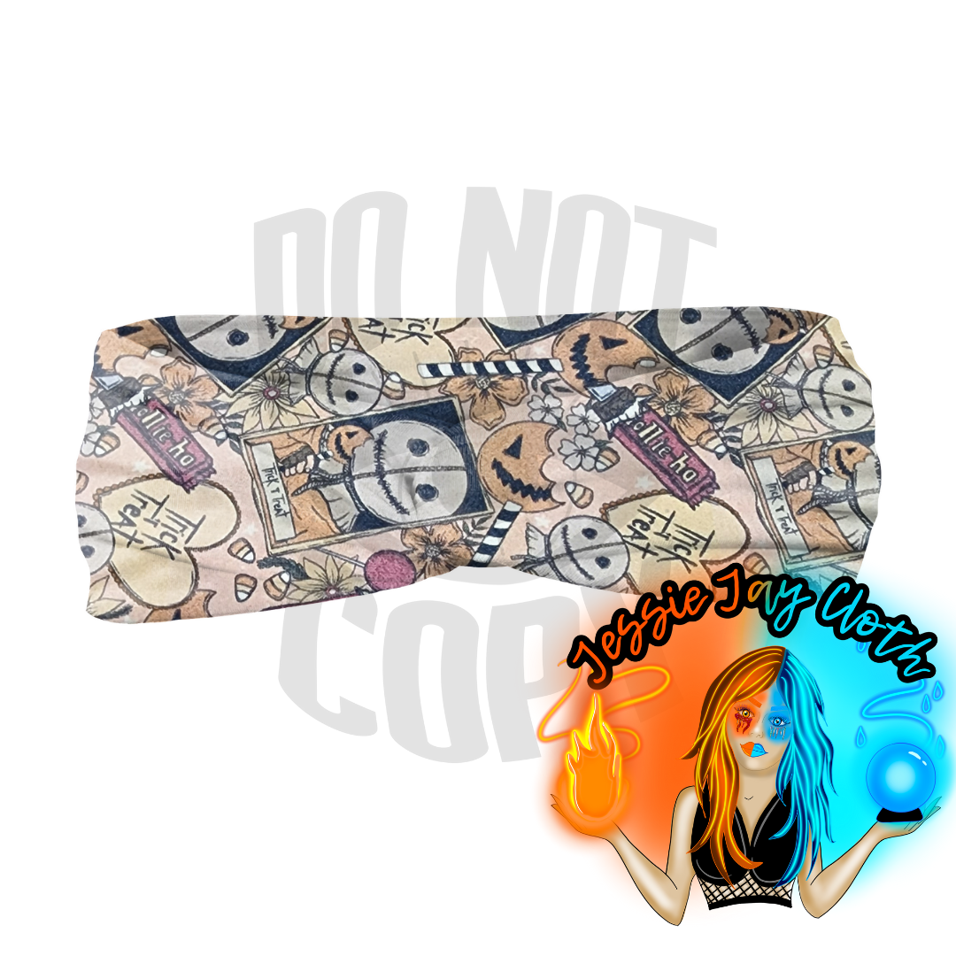 Cotton Lycra Twist Knot Head Band | Custom Turban Head Band | 4 Sizes