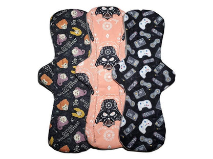 Custom Classic Curvy Cloth Pad | 6/8/10/12/14/16 | 2.75" to 3" Snapped Width
