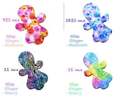 Regular Miss Ginger | Custom Cloth Pad | 8/9/10/11/12/13/14 | 2.75" Snapped Width