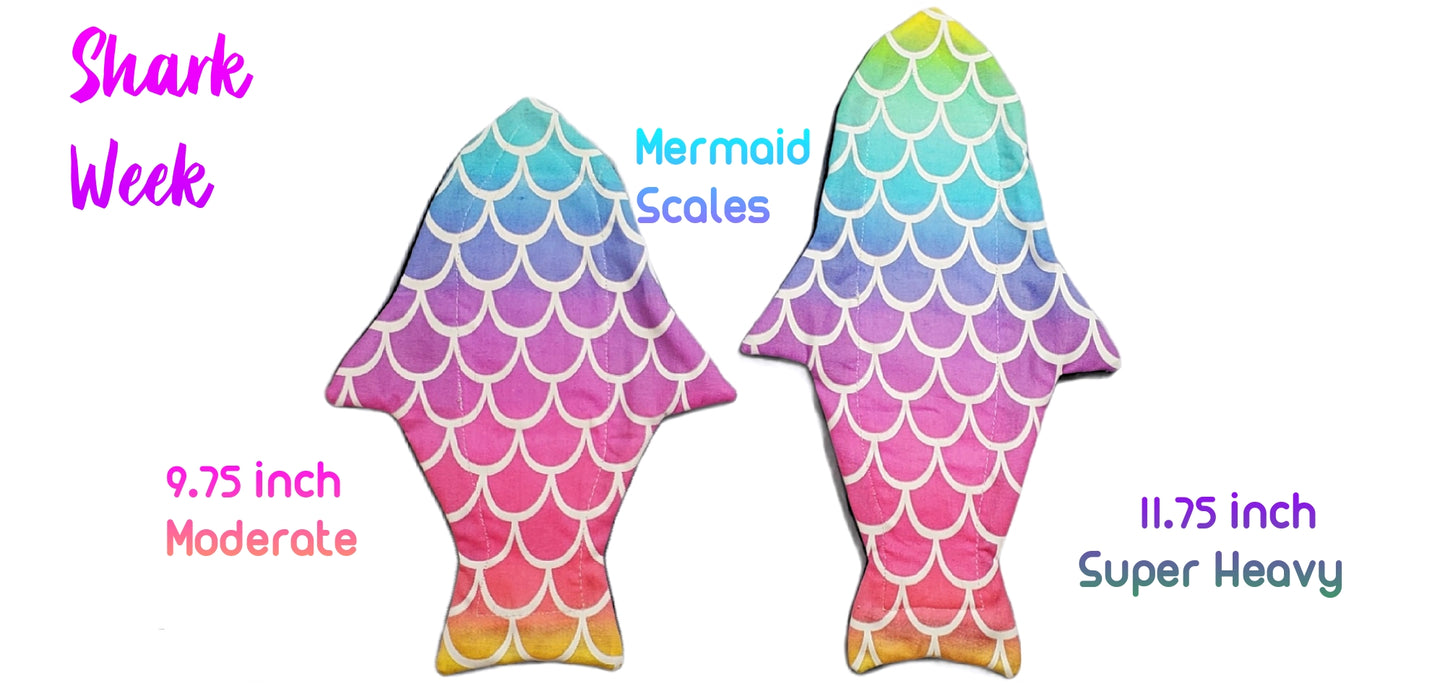 Custom Shark Week Pad | 9.75" & 11.75" with 2.5" Snapped Width | Discounted Sale