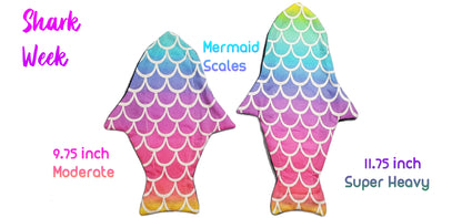Custom Shark Week Pad | 9.75" & 11.75" with 2.5" Snapped Width | Discounted Sale