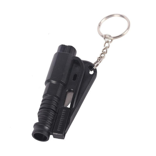 Black ONLY | Seatbelt cutter, Window Breaker, Whistle Combo | Add on