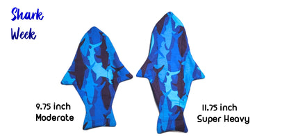 Custom Shark Week Pad | 9.75" & 11.75" with 2.5" Snapped Width | Discounted Sale